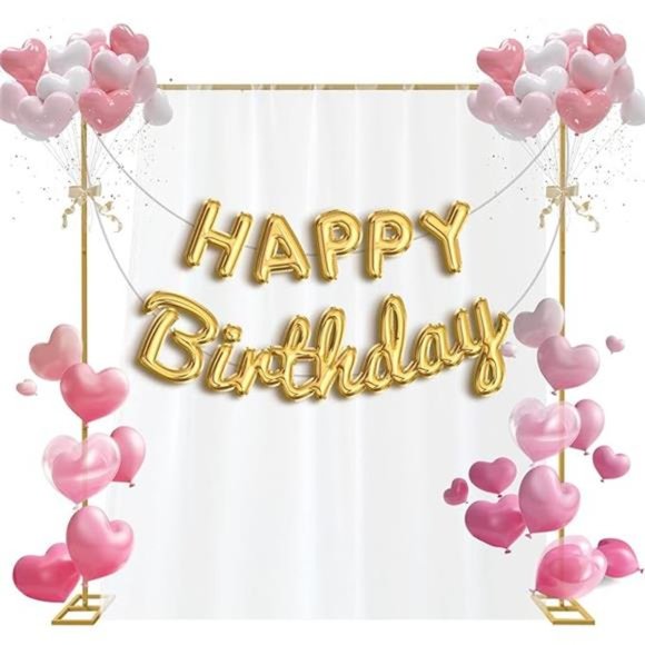 10FT x 10FT Square Backdrop Stand , Backdrop Stand Heavy Duty with Base (Gold) - Picture 7 of 7